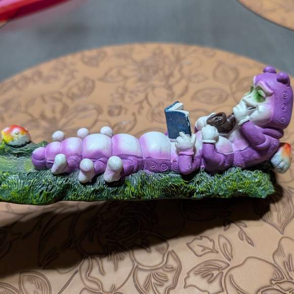 Purple Caterpillar Candle Holder - Picture 4 of 7